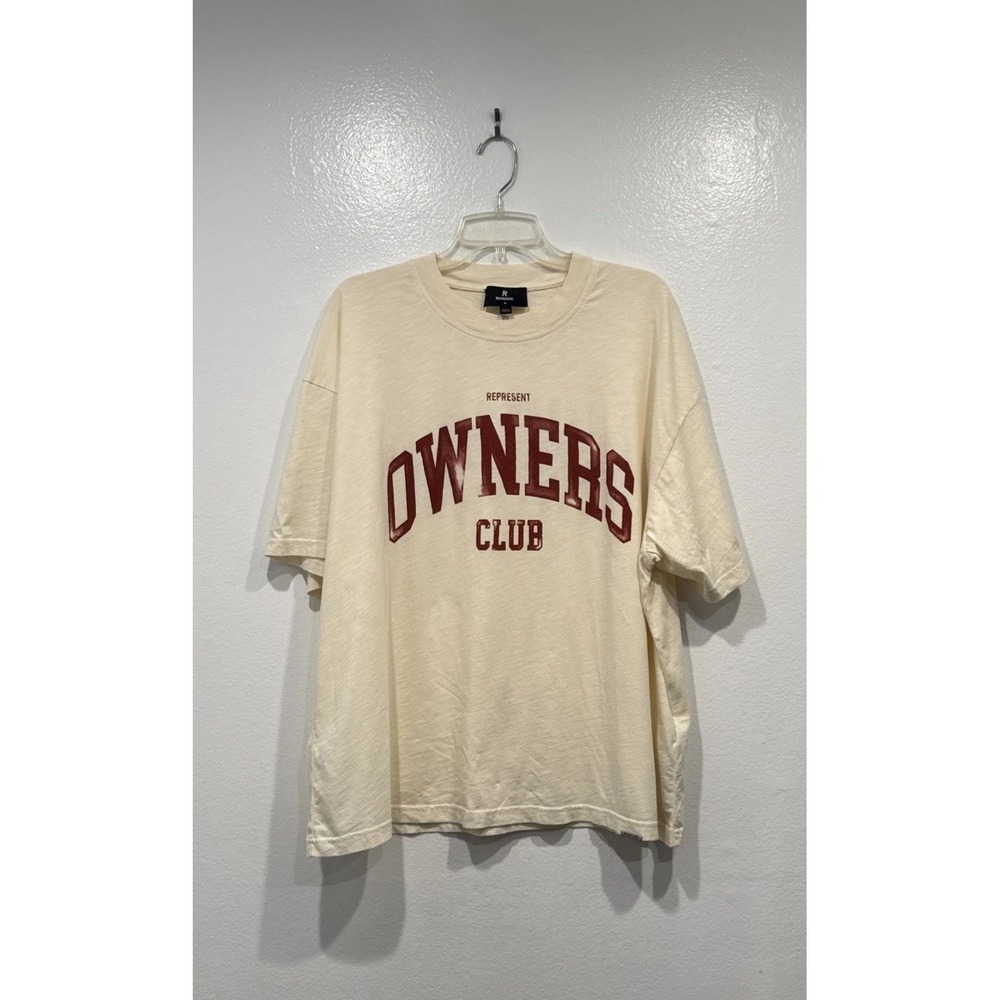 Represent Owners Club T Shirt Mens Size XL Short Sleeve 100% Cotton